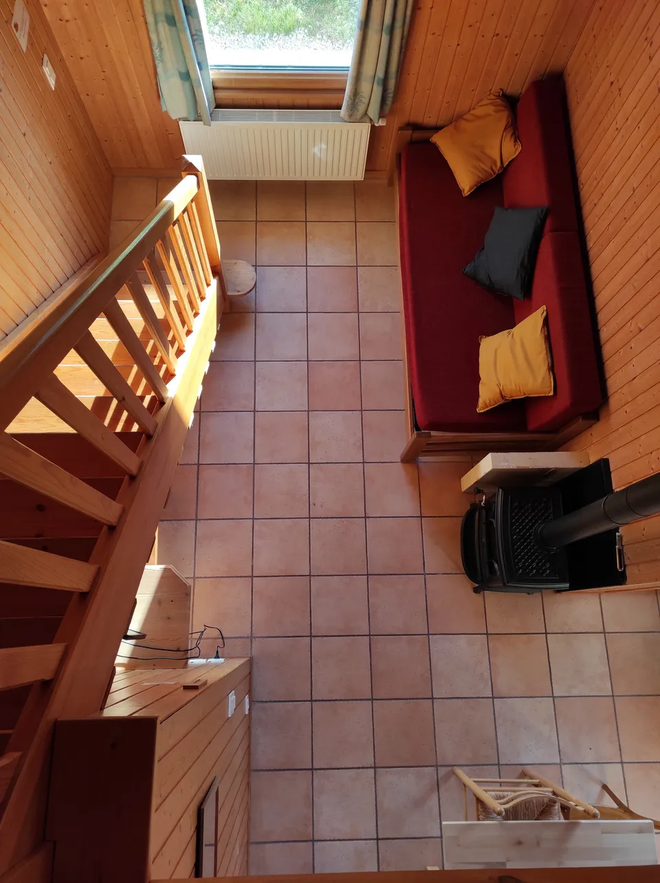 Poêle à bois – Chalet Anémone (2)