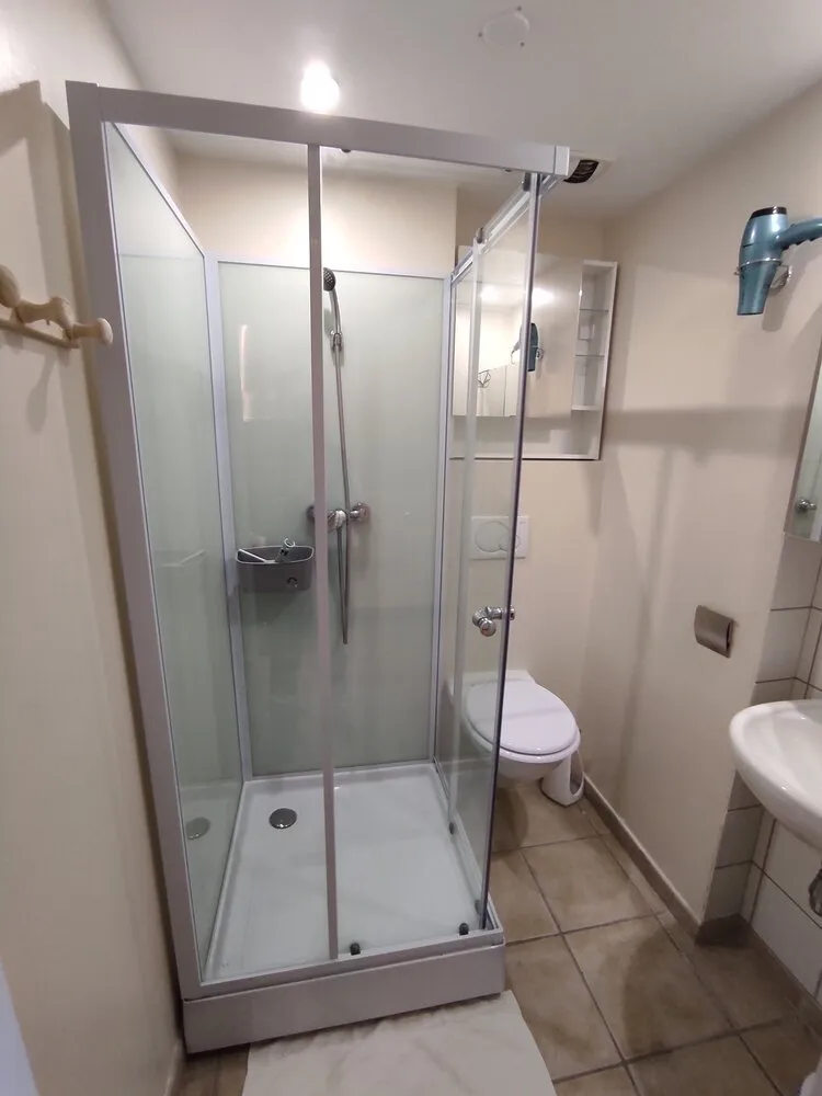 Salle de bain avec WC – Gîte Gentiane (1)